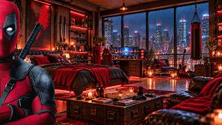 Deadpool Inspired Hideaway 🔴 • Private Urban Retreat • Dark Cinematic Chill screenshot 2