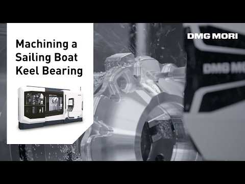 Keel Bearing for the DMG MORI Global One: Turn-Mill Machining Process on the NTX 2500