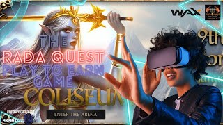 How To Play Rada Quest Game - Play To Earn Tutorial On WAX Blockchain By Akahilz screenshot 5