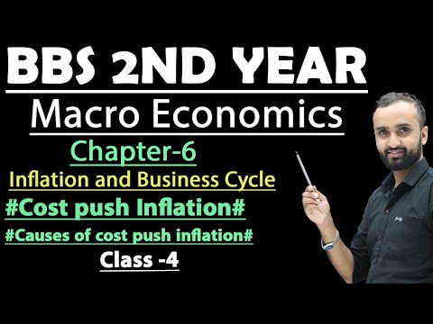 BBS 2nd year|| Macroeconomics| Inflation and Business Cycle #Cost Push Inflation || Class-4