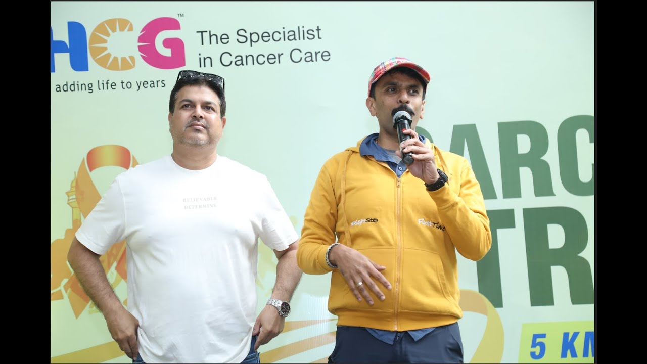 Walkathon for Sarcoma Awareness | #SarcomaStrong with Dr. Pramod Chinder.