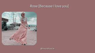 Rose 'Because I love you' mmsub