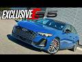 2026 Audi S5 Exclusive Jet Gray and Ocean Blue Interior!