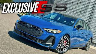 2026 Audi S5 Exclusive Jet Gray and Ocean Blue Interior!