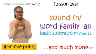 Lesson 19a - Pre-K Christian Homeschool Curriculum (Complete)