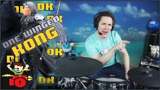 One Winged Kong On Drums!