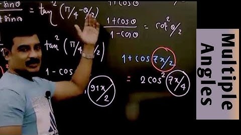 L-6➡️Basic Trigonometry | Multiple Angles | Prashant Khodke Sir | Bindass Maths