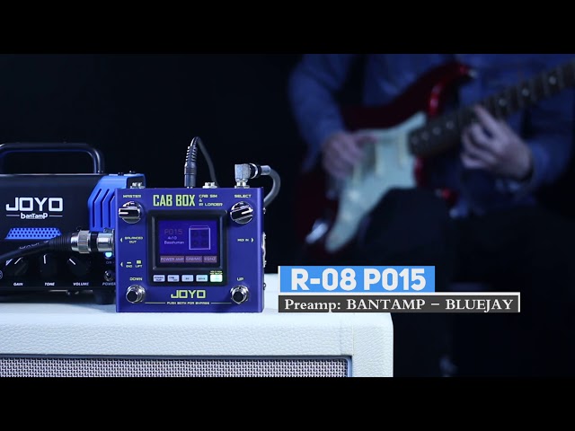 Гітарний процесор ефектів JOYO R-08 Cab Sim / IR Loader