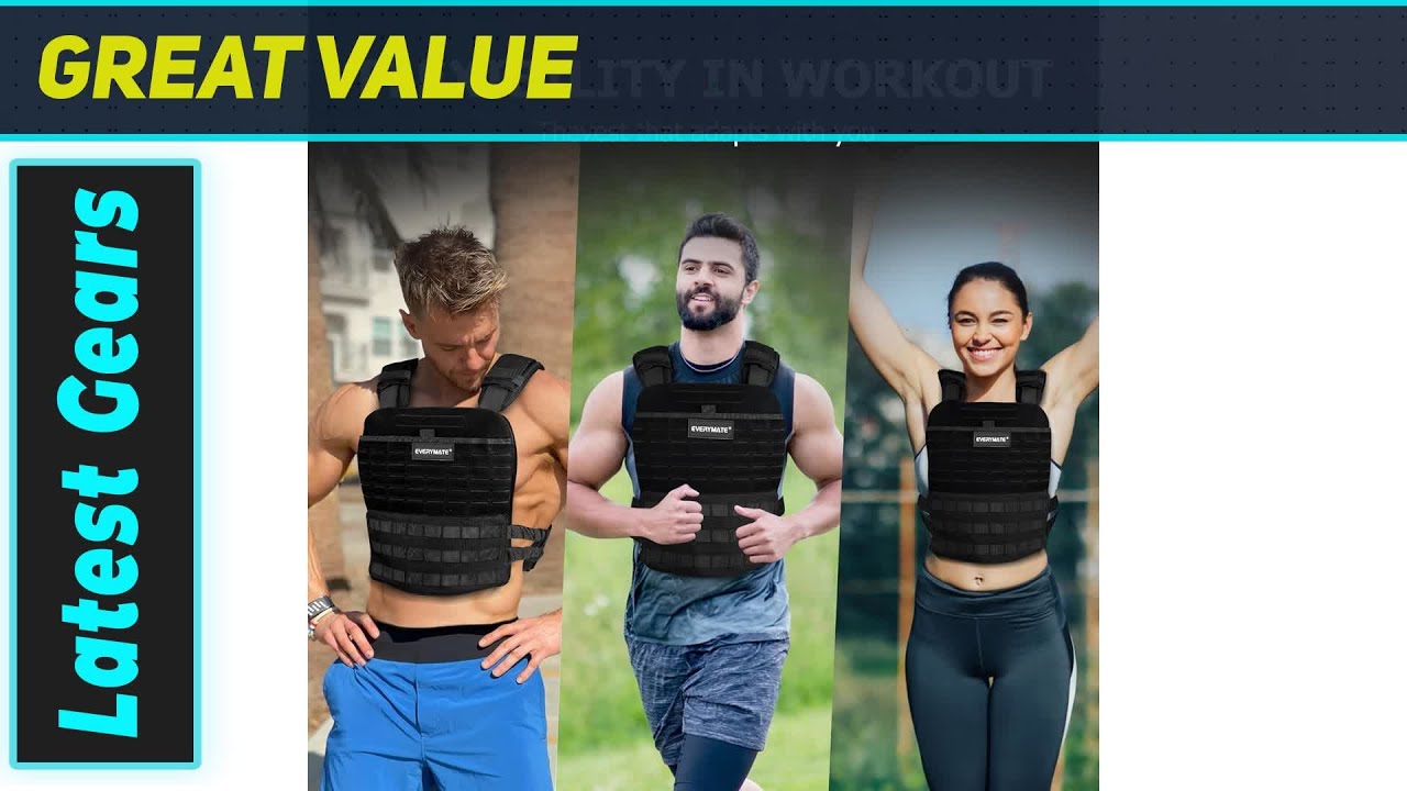 Взвешенный жилет EVERYMATE: революционное решение для тренировок!