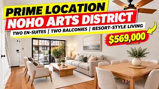 North Hollywood Property Tour:  Stylish Townhome in NoHo Arts District