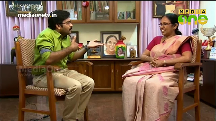 K K Shylaja Teacher in View Point (Episode 283)