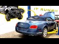 Rebuilding a Completely Wrecked Bentley Continental GT C, Was it worth it?