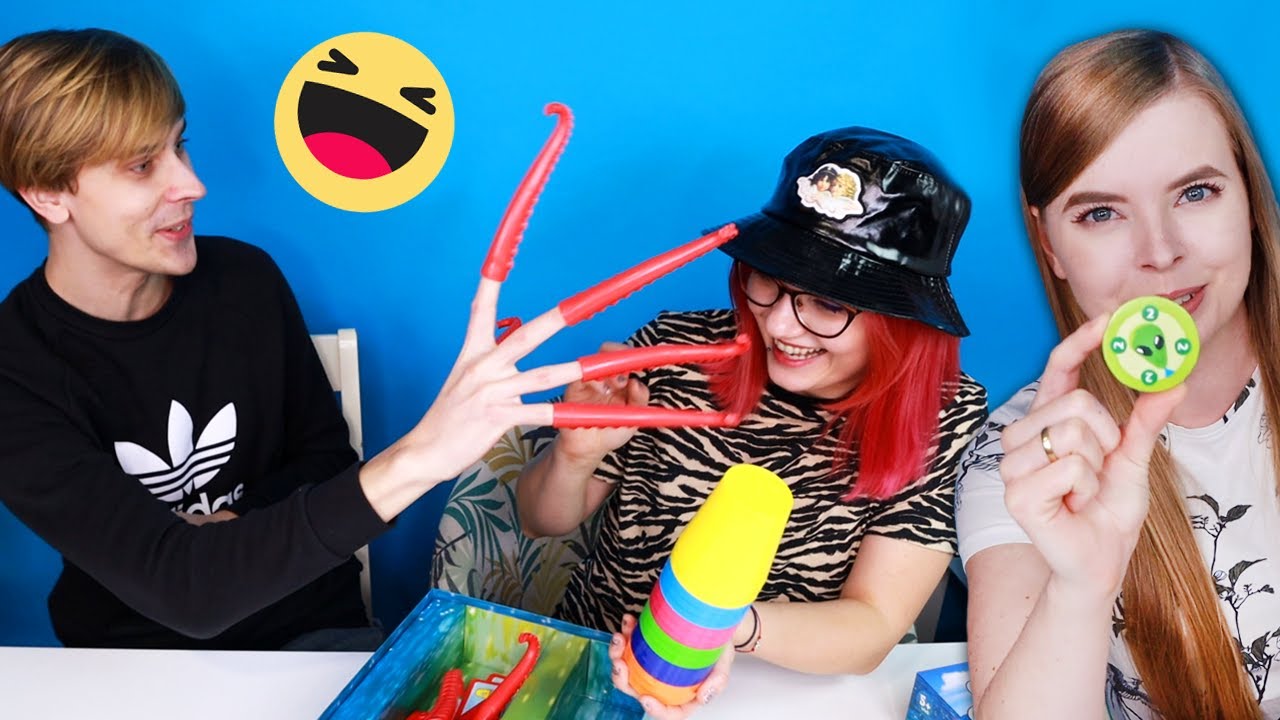 CHALLENGE YOUTUBERÓW 🏆 GRAMY w Sprytna Ośmiornica 🐙 Hot Pot 🍲 Targeto  Paweł Malinowski Werka Aferka