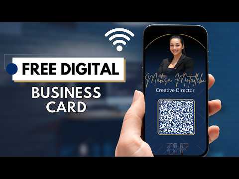 How to Create a Free Digital Business Card in Canva — QR Code That Saves Contacts Instantly (2026)