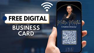 Create a FREE Digital Business Card in Canva + QR Code That Saves Contacts