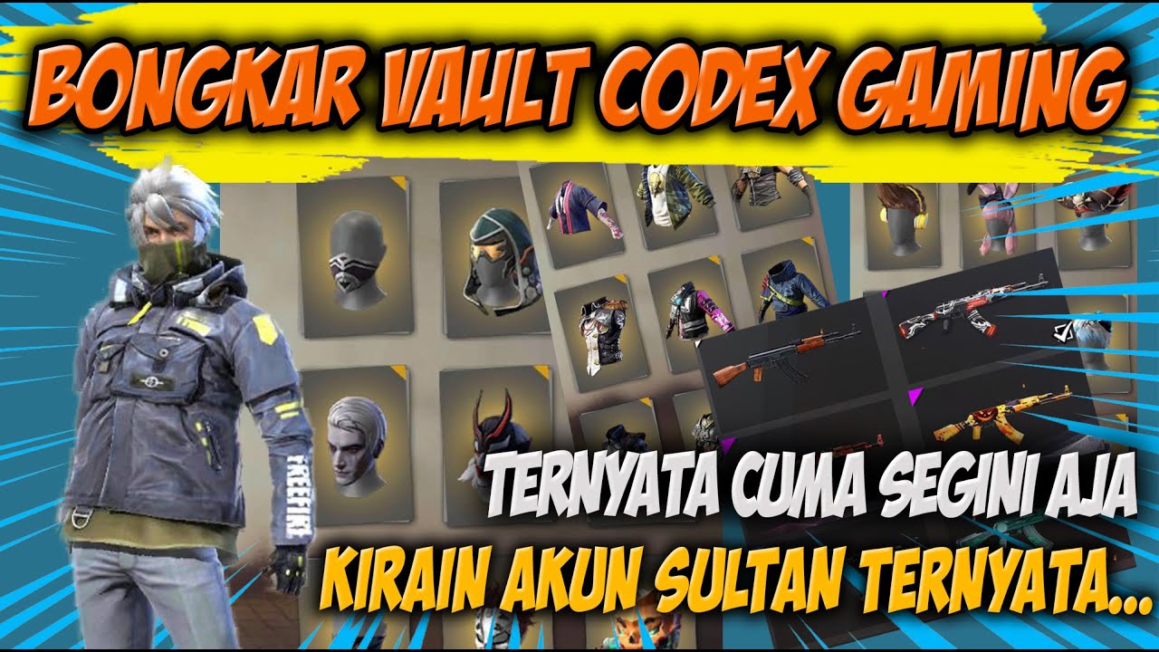 BUKA ISI VAULT CODEX GAMING TERNYATA BIKIN KECEWA ISINYA - YouTube