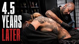 Fixing an Off-Center Back Tattoo