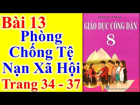 Video Giáo Dục Công Dân Lớp 8 Bài 13 - Phòng Chống Tệ Nạn Xã... - YouTube