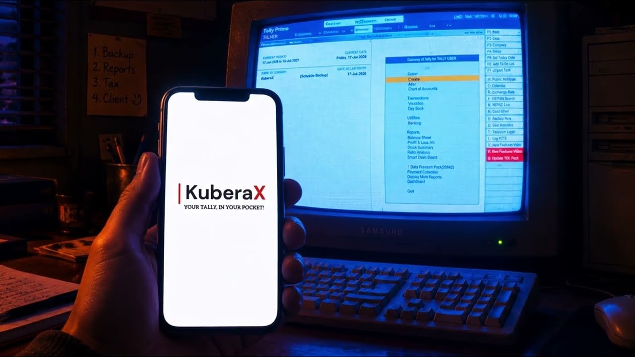 KuberaX introduction video: Tally on your phone, made in Nepal