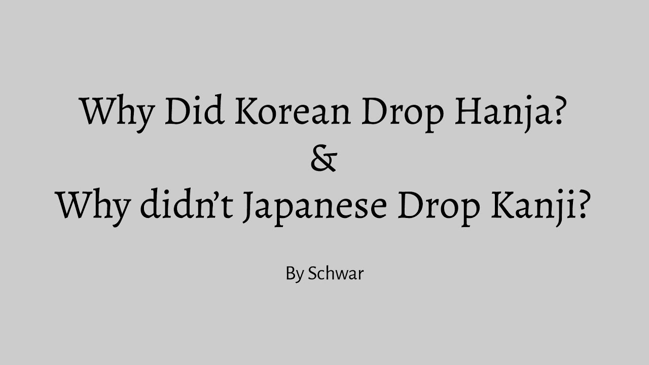 History of Writing in Japan and Korea