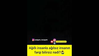 Hacı Ramil Ağıllı Insanla Ağılsız...