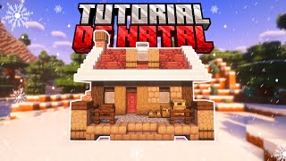 🏡 Minecraft Tutorial | Casa na neve - Capzinha Tutoriais 1.20x 🎄🎁