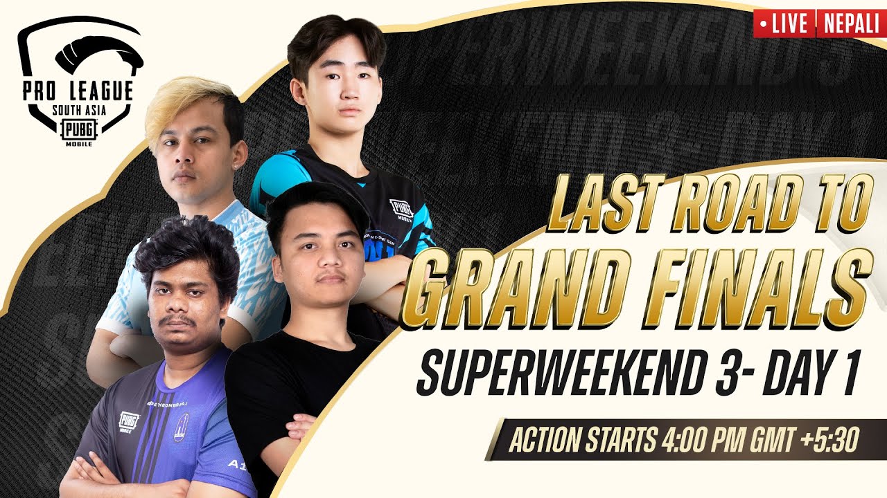 [NEPALI] 2022 PMPL South Asia Superweekend 3 Day 1 | Spring | Last Road To Grand Finals