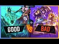 The difference between good and bad supports  league of legends