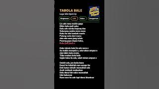 Lirik Viral Tiktok. Cover Tabola Bale Viral. Dance Terbaru Lia Ade Makin Gaga Bikin Kaka Jadi Suka
