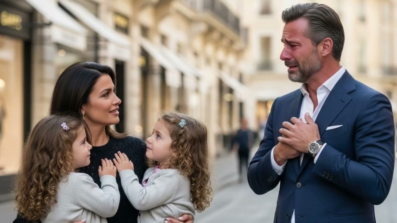 „Zdradziłaś mnie!” — krzyczał milioner — dwa lata później rozpłakał się, widząc ją z jego dziećm