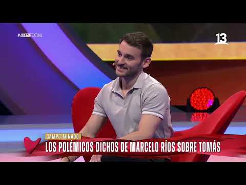 Tomás González respondió a dichos de Marcelo Ríos. Juego Textual, Canal 13.