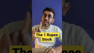 Ever bought a 1 Rs wala  Stock ? I will tell you what happened next. #shorts