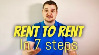 How to Secure Your First Rent2Rent (Exact Steps) | Samuel Leeds