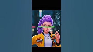 YOUR IDOL HUNTRIXS KPOP DEMON HUNTERSZOEYX RUMI AND ZΟΕΥ😱🔥#ardrawing #kpop