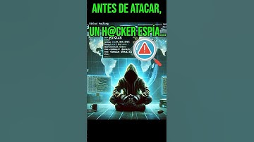 Así es como los hackers te espían (¡el primer paso del ataque!)