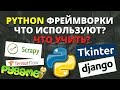 Фреймворки Python что учить