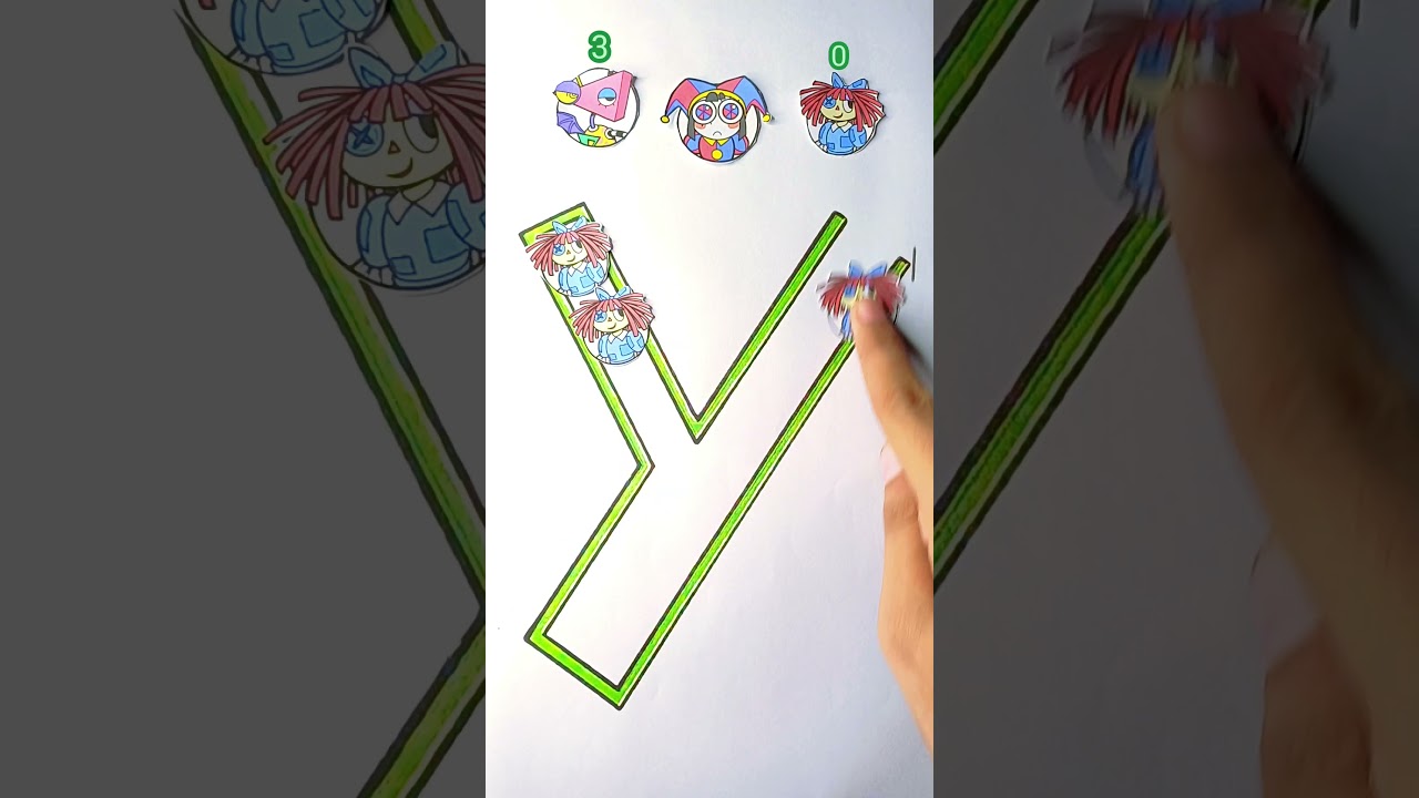 потрясающая цифровая цирковая маска-игра 