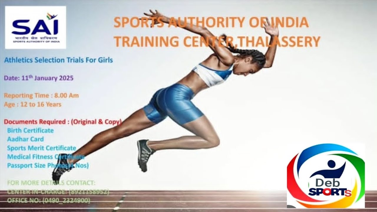 Sports Authority of India Thalassery Centre kerala sports Trial in ...