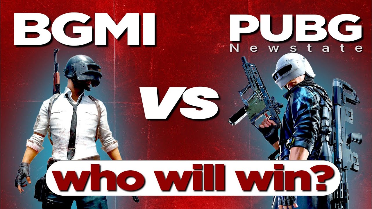 PUBG NEW STATE vs BGMI || koun gitega