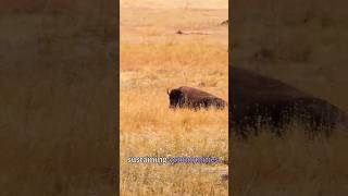 The Bison's Profound Impact on Indigenous Culture! #animals #wildlife #shorts