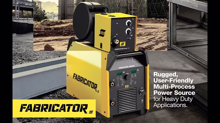 Solda Inversora Multiprocesso FABRICATOR Trifásica EM 500i 743077 c/ Feed 364 e Cabos ESAB