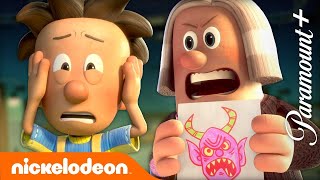 Every Time Big Nate Gets In Big Trouble  | Nickelodeon Cartoon Universe