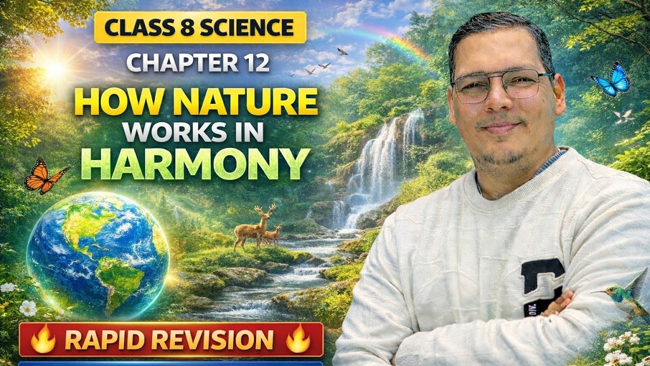 RAPID REVISION | Class 8 Science Chapter 12 | How Nature Works in ...