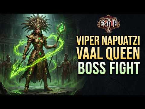 Path Of Exile 2 | Viper Napuatzi | Legacy Of the Vaal | Boss Fight