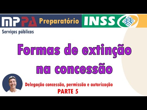 Delegação concessão, permissão e autorização parte 5