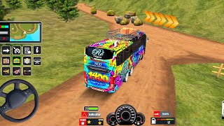 Coach Bus Simulator IndiaOff-roa Driving Bus Game | New Update 2026 Full Gameplay Video Part #695  screenshot 5