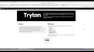Tuto install Tryton 4.2 Linux Debian