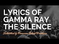Karaoke the silence gamma ray