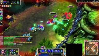 Diamond Vayne triple kill w/ Thresh outplay