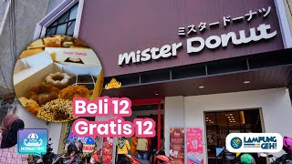 Pertama di Sumatra, Mister Donut Hadirkan Varian Bentuk dan Rasa Donat yang Unik! | Lampung Geh